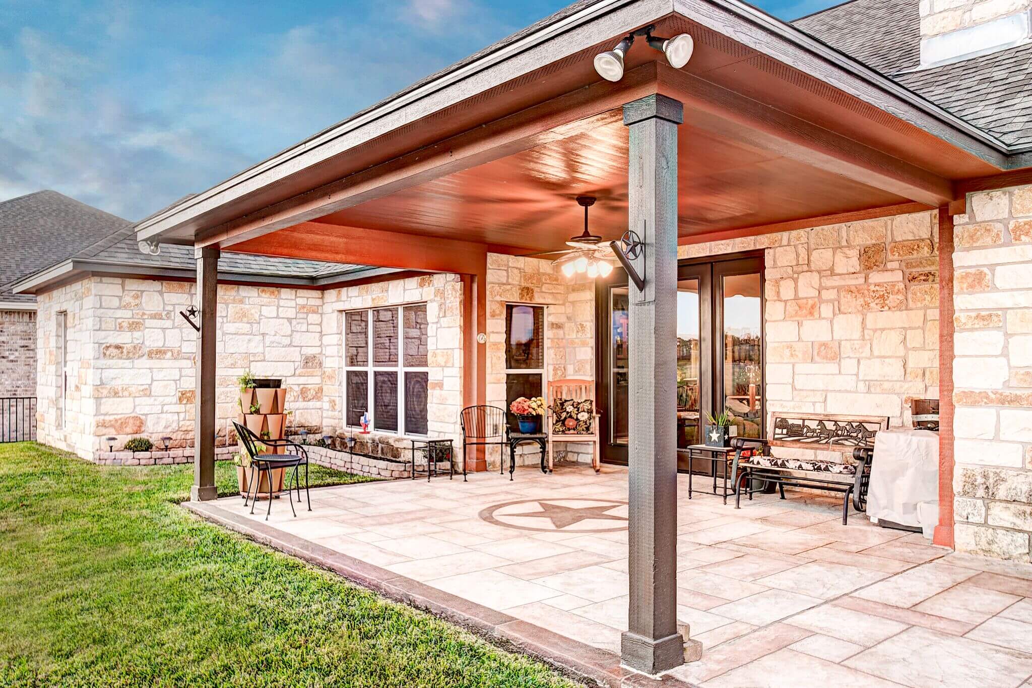 Stamped Concrete Driveway Archives Allied Outdoor Solutions Allied Outdoor Solutions Patio Houston
