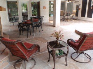 Allied Outdoor Solutions - Carvestone Concrete Overlay in Ft Worth Texas